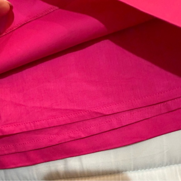 Banana Republic Harbison Hot Pink Mini Size 4 NWT Color Bright Peony - Picture 3 of 11